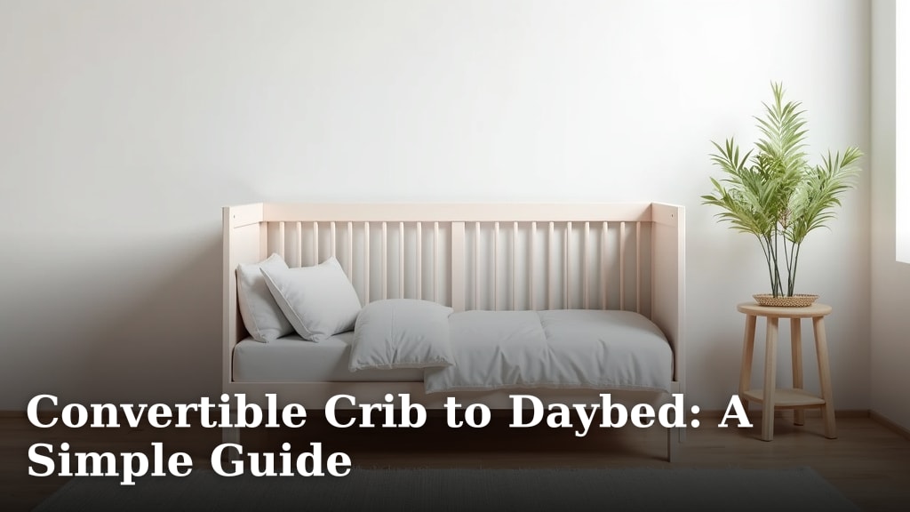Convertible Crib to Daybed: A Simple Guide