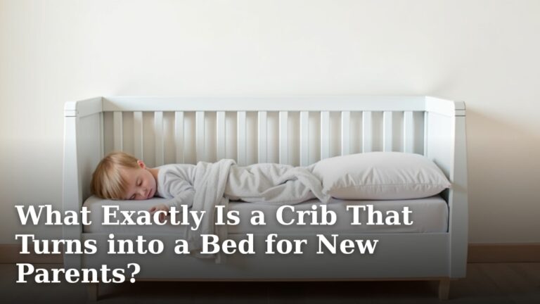 What Exactly Is a Crib That Turns into a Bed for New Parents?