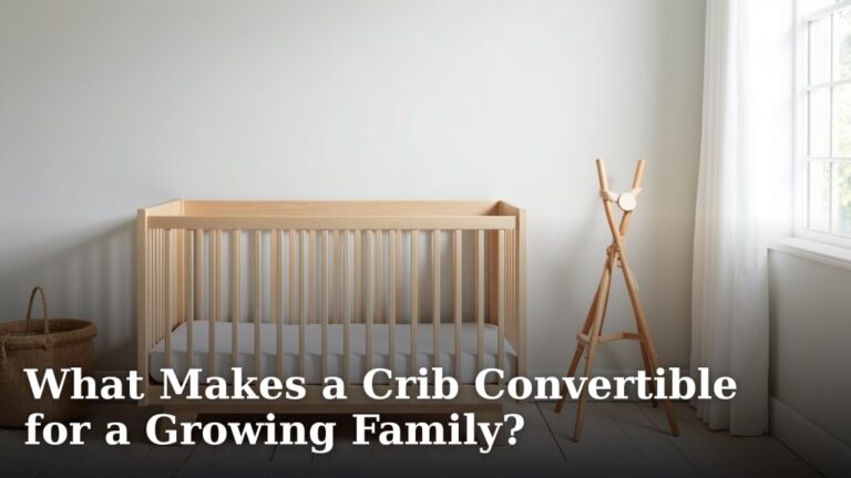 What Makes a Crib Convertible for a Growing Family?