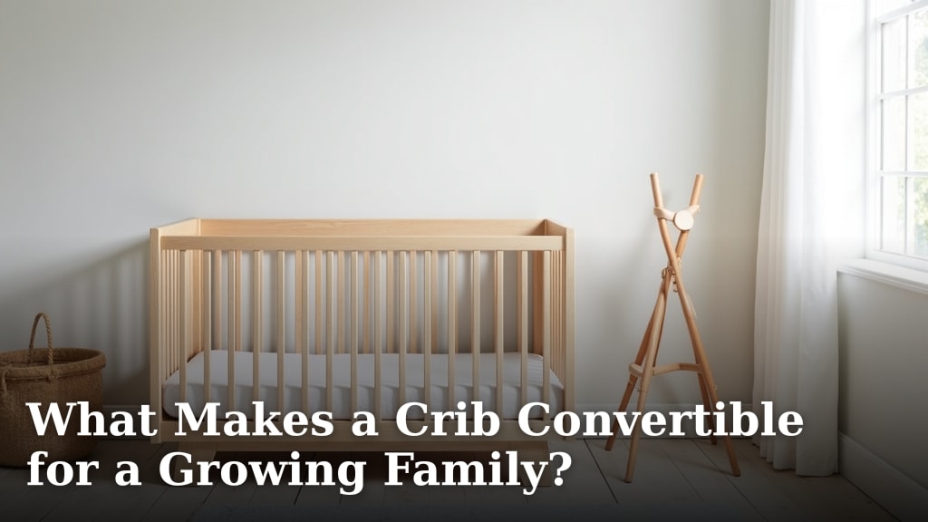 What Makes a Crib Convertible for a Growing Family?