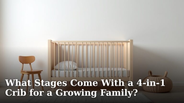 What Stages Come With a 4-in-1 Crib for a Growing Family?