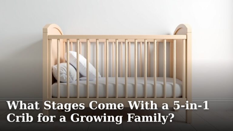 What Stages Come With a 5-in-1 Crib for a Growing Family?