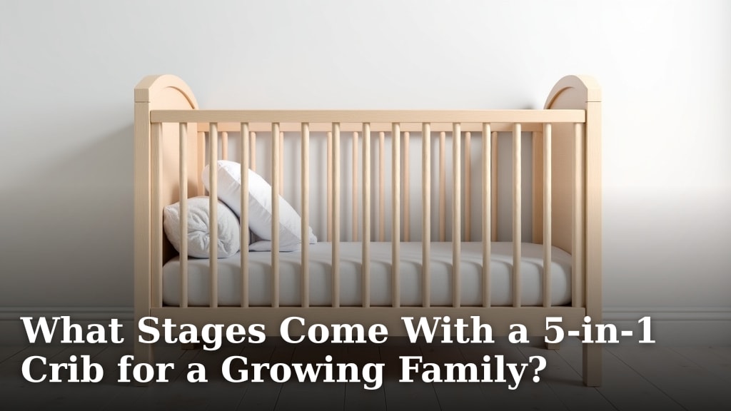 What Stages Come With a 5-in-1 Crib for a Growing Family?